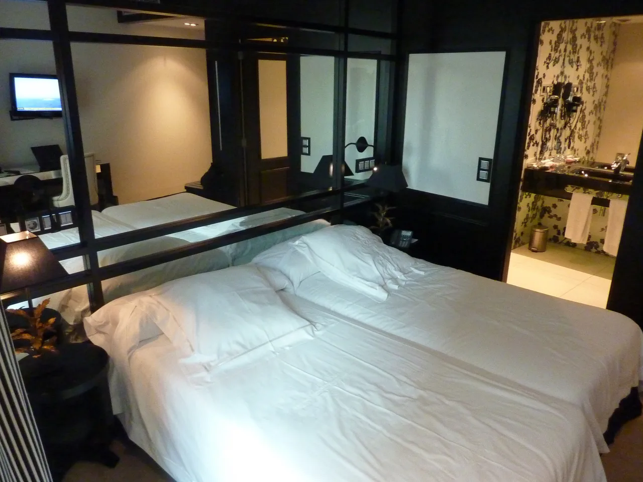 Habitación del Hotel Mercure Santo Domingo en Madrid