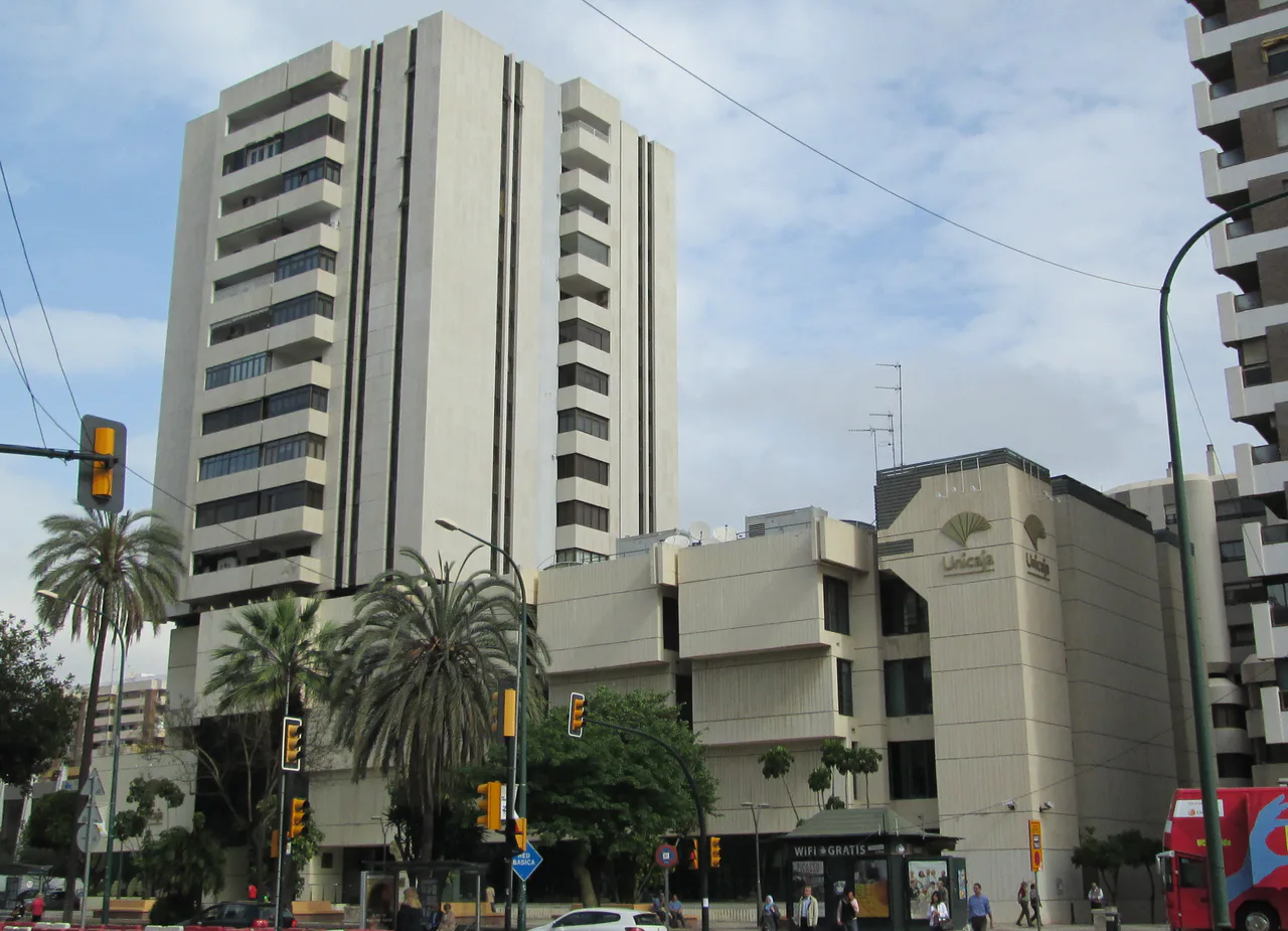 Edificio Unicaja en Málaga